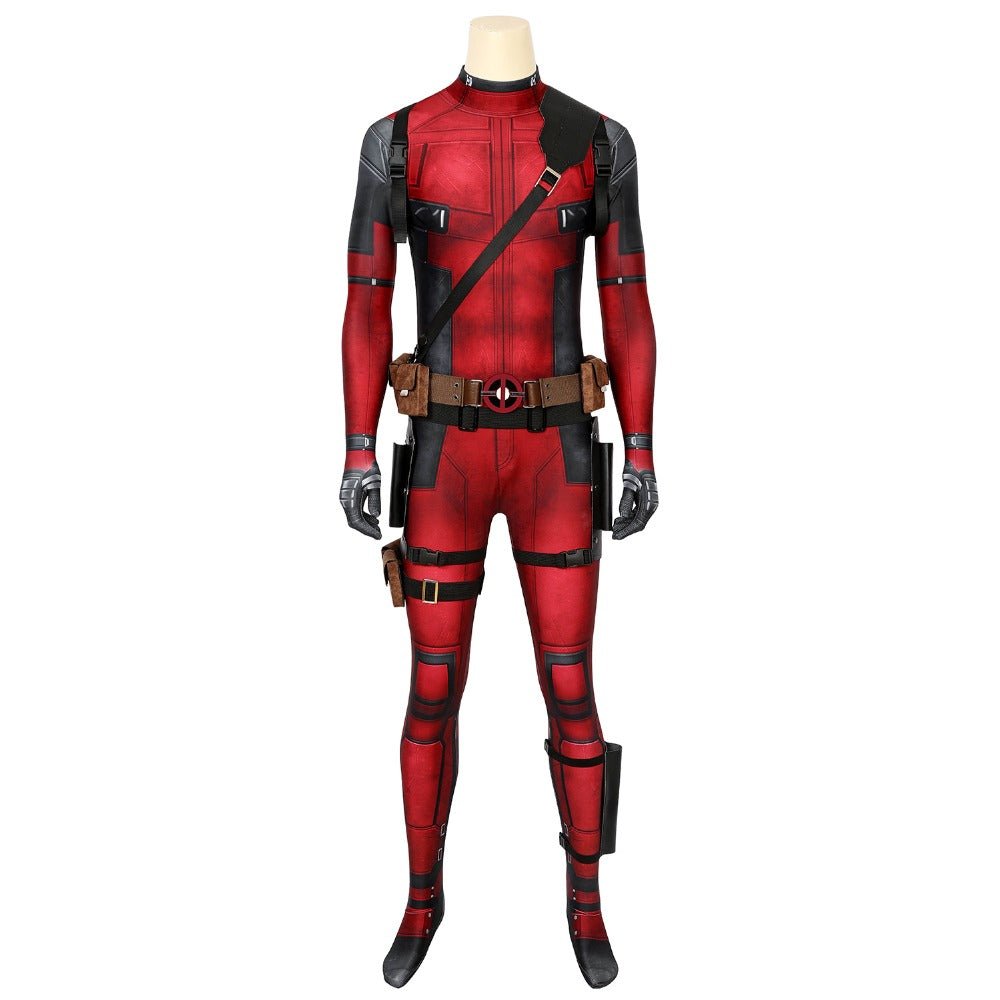 Deadpool Wade Wilson Deluxe Cosplay Costume Set with Accessories| Ready to Ship - Coscosmos