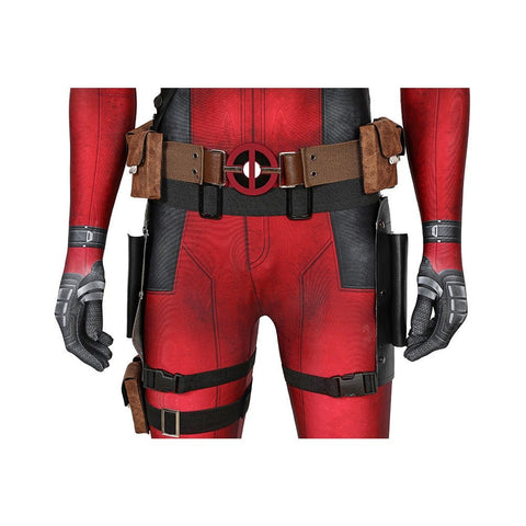 Deadpool Wade Wilson Deluxe Cosplay Costume Set with Accessories| Ready to Ship - Coscosmos