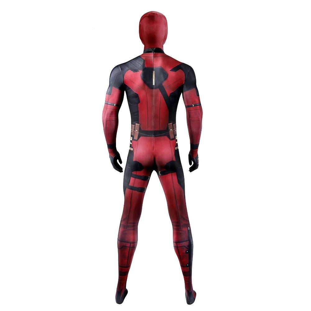 Deadpool Wade Wilson New Version Cosplay Bodysuit with Mask - Ready to Ship - Coscosmos