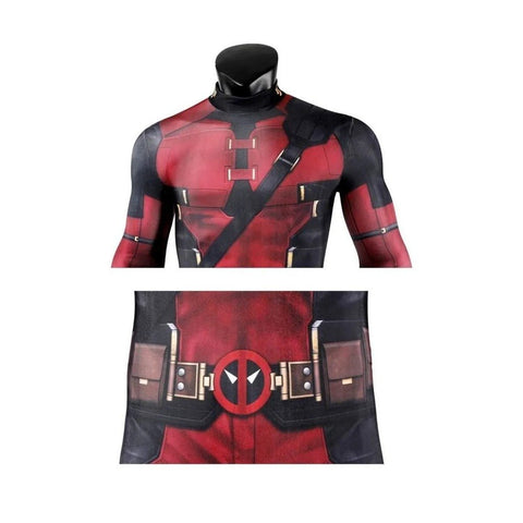 Deadpool Wade Wilson New Version Cosplay Bodysuit with Mask - Ready to Ship - Coscosmos