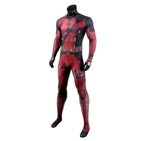 Deadpool Wade Wilson New Version Cosplay Bodysuit with Mask - Ready to Ship - Coscosmos