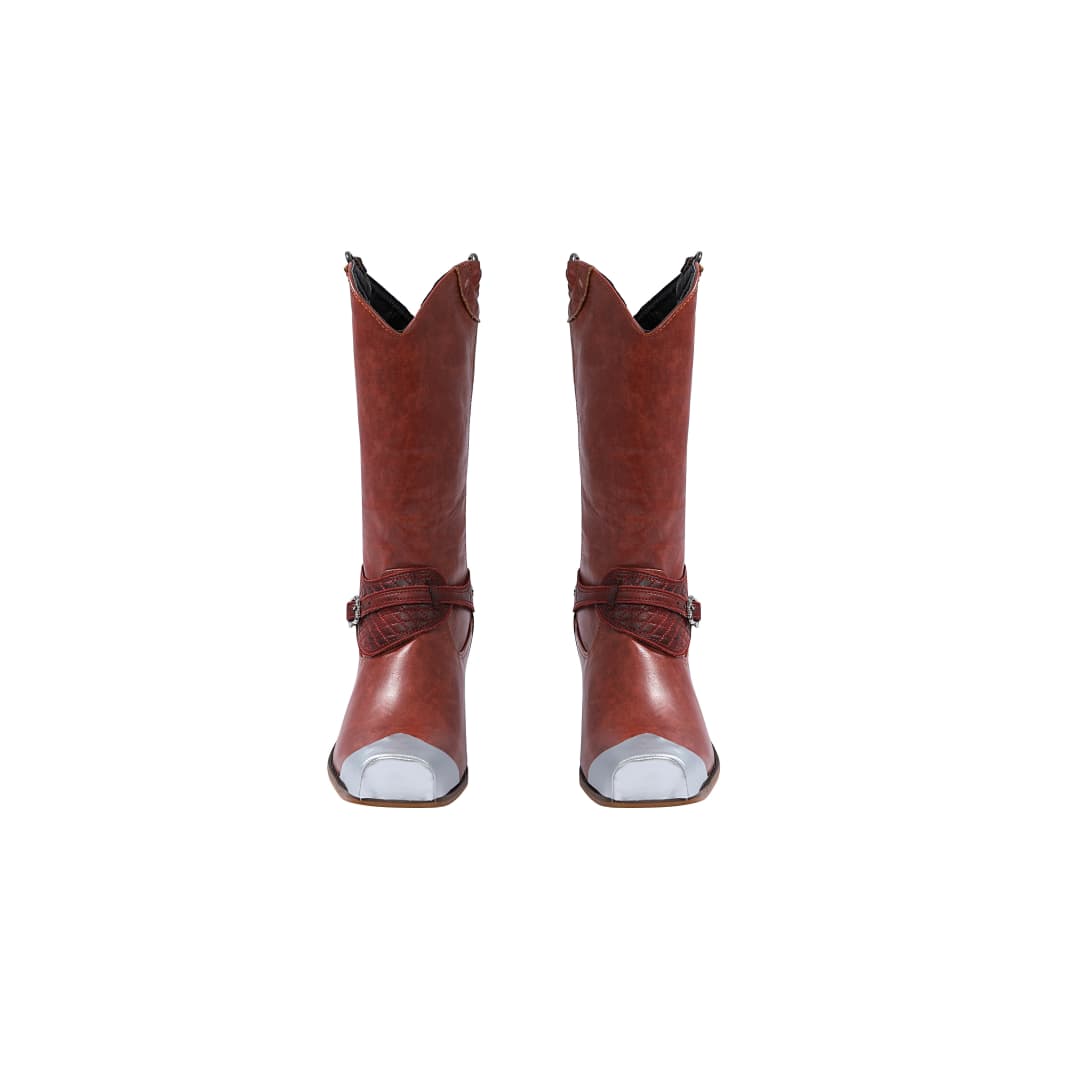 Deadpool & Wolverine Cowboy Deadpool Cosplay Costume - Coscosmos