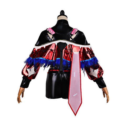Delta Action Mai Xiaowen Red Skin Vyshyvanka Collaborative Cosplay Costume - Coscosmos