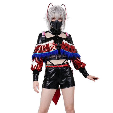 Delta Action Mai Xiaowen Red Skin Vyshyvanka Collaborative Cosplay Costume - Coscosmos