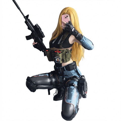 Delta Force Claire "Swiftwind" Cosplay Costume Full Set with 3D Printed Props [In Stock] by NyaMiao - Coscosmos