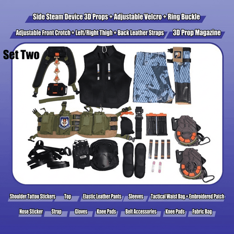 Delta Force Claire "Swiftwind" Cosplay Costume Full Set with 3D Printed Props [In Stock] by NyaMiao - Coscosmos