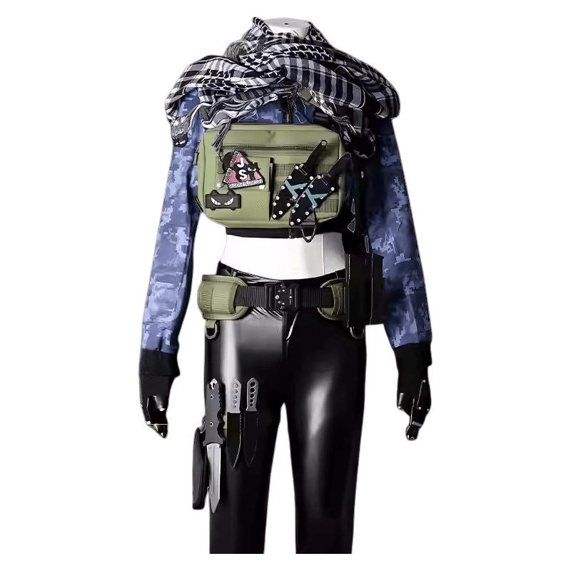 Delta Force Cosplay Costume - Mai Xiaowen (Claw) Original Skin Full Set Female Outfit - Coscosmos