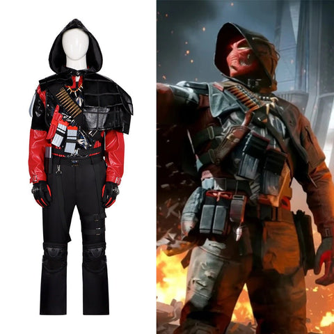 Delta Force: Hawk Ops Saeed Ziyad Red Owl Asara Boss Cosplay Costume - Coscosmos