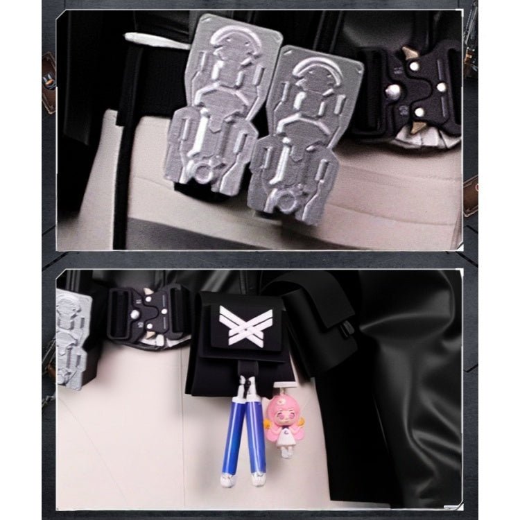 Delta Operation Arknights × Dark Horizon Luna Cosplay Costume for Female - Coscosmos