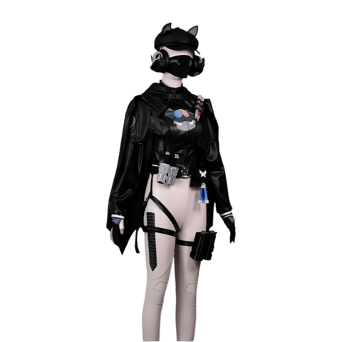 Delta Operation Arknights × Dark Horizon Luna Cosplay Costume for Female - Coscosmos