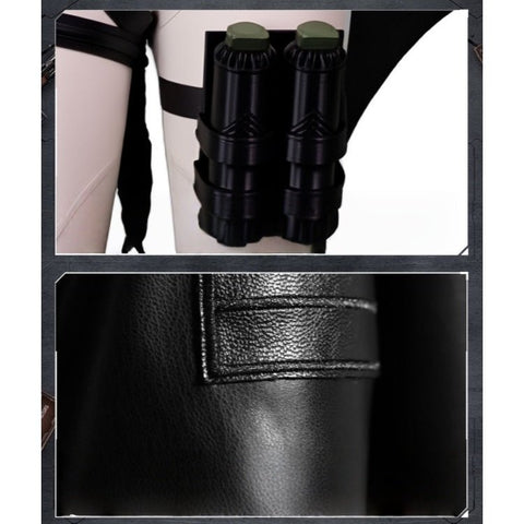 Delta Operation Arknights × Dark Horizon Luna Cosplay Costume for Female - Coscosmos