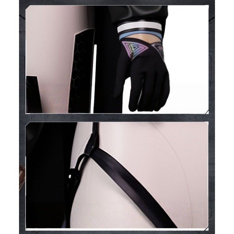 Delta Operation Arknights × Dark Horizon Luna Cosplay Costume for Female - Coscosmos