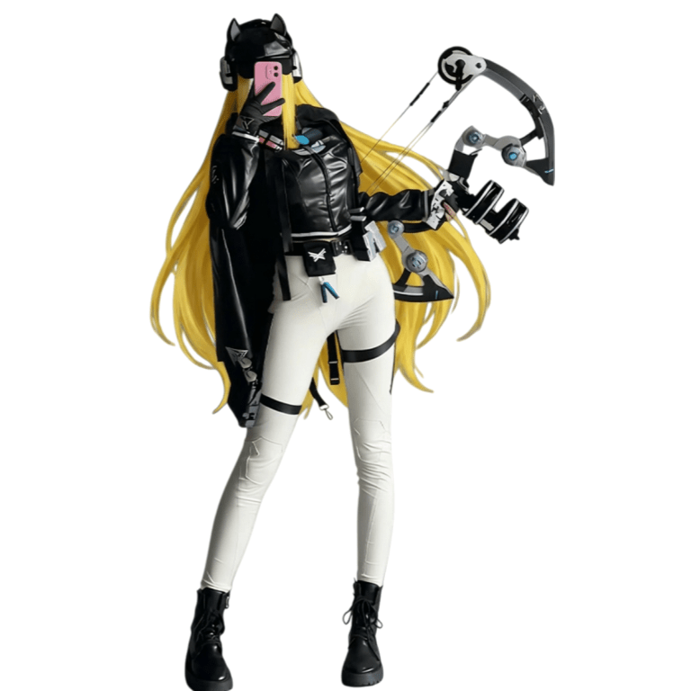 Delta Operation Arknights × Dark Horizon Luna Cosplay Costume for Female - Coscosmos