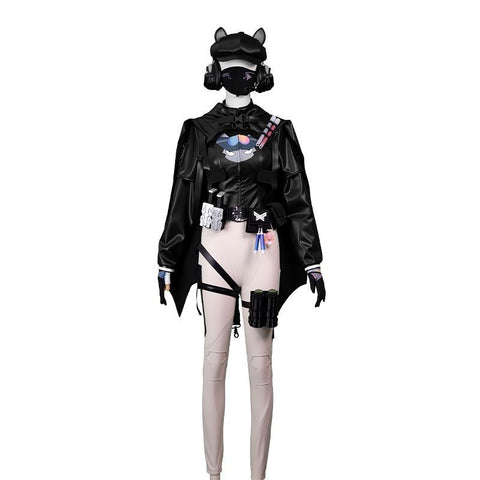 Delta Operation Arknights × Dark Horizon Luna Cosplay Costume for Female - Coscosmos