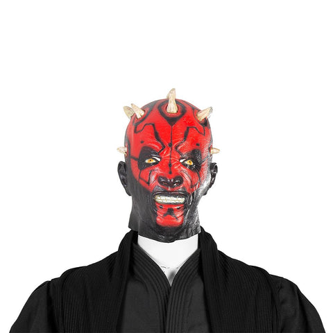 Deluxe Darth Maul Cosplay Costume from Star Wars: Episode I – The Phantom Menace, Full Set Custom Apparel for Fans and Collectors - Coscosmos