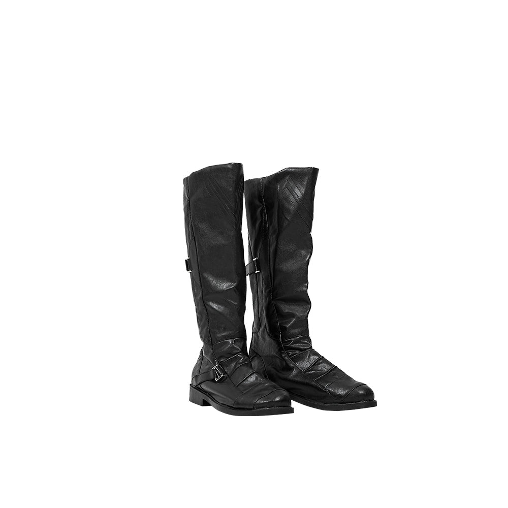 Deluxe Darth Maul Cosplay Costume from Star Wars: Episode I – The Phantom Menace, Full Set Custom Apparel for Fans and Collectors - Coscosmos