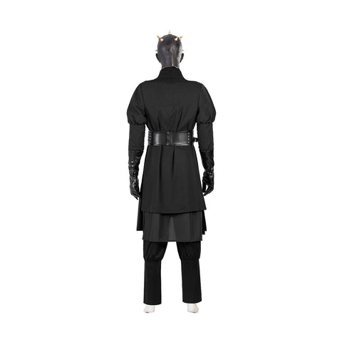 Deluxe Darth Maul Cosplay Costume from Star Wars: Episode I – The Phantom Menace, Full Set Custom Apparel for Fans and Collectors - Coscosmos