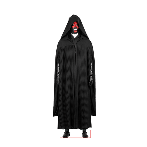Deluxe Darth Maul Cosplay Costume from Star Wars: Episode I – The Phantom Menace, Full Set Custom Apparel for Fans and Collectors - Coscosmos