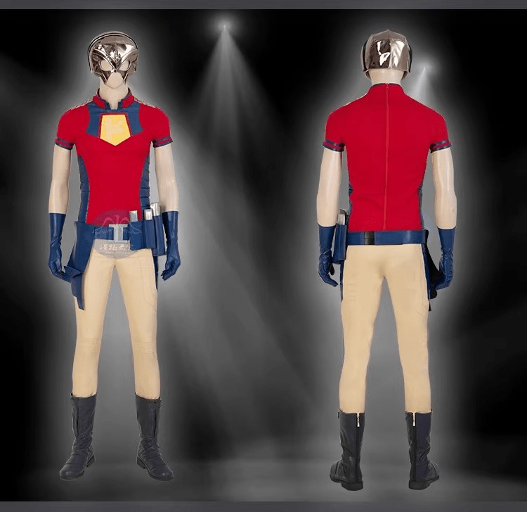 Deluxe The Suicide Squad 2 Peacemaker Cosplay Costume Full Set Custom Made Men's Performance Suit - Coscosmos