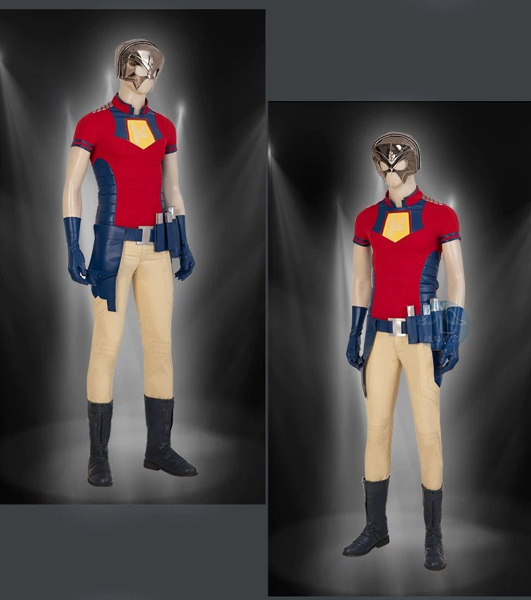 Deluxe The Suicide Squad 2 Peacemaker Cosplay Costume Full Set Custom Made Men's Performance Suit - Coscosmos