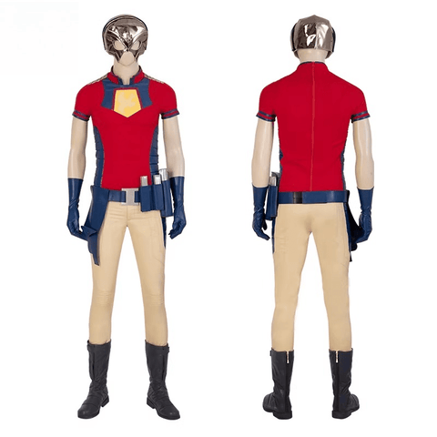 Deluxe The Suicide Squad 2 Peacemaker Cosplay Costume Full Set Custom Made Men's Performance Suit - Coscosmos