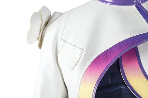 Deluxe Valorant Clove Cosplay Costume Full Set for Women - Coscosmos