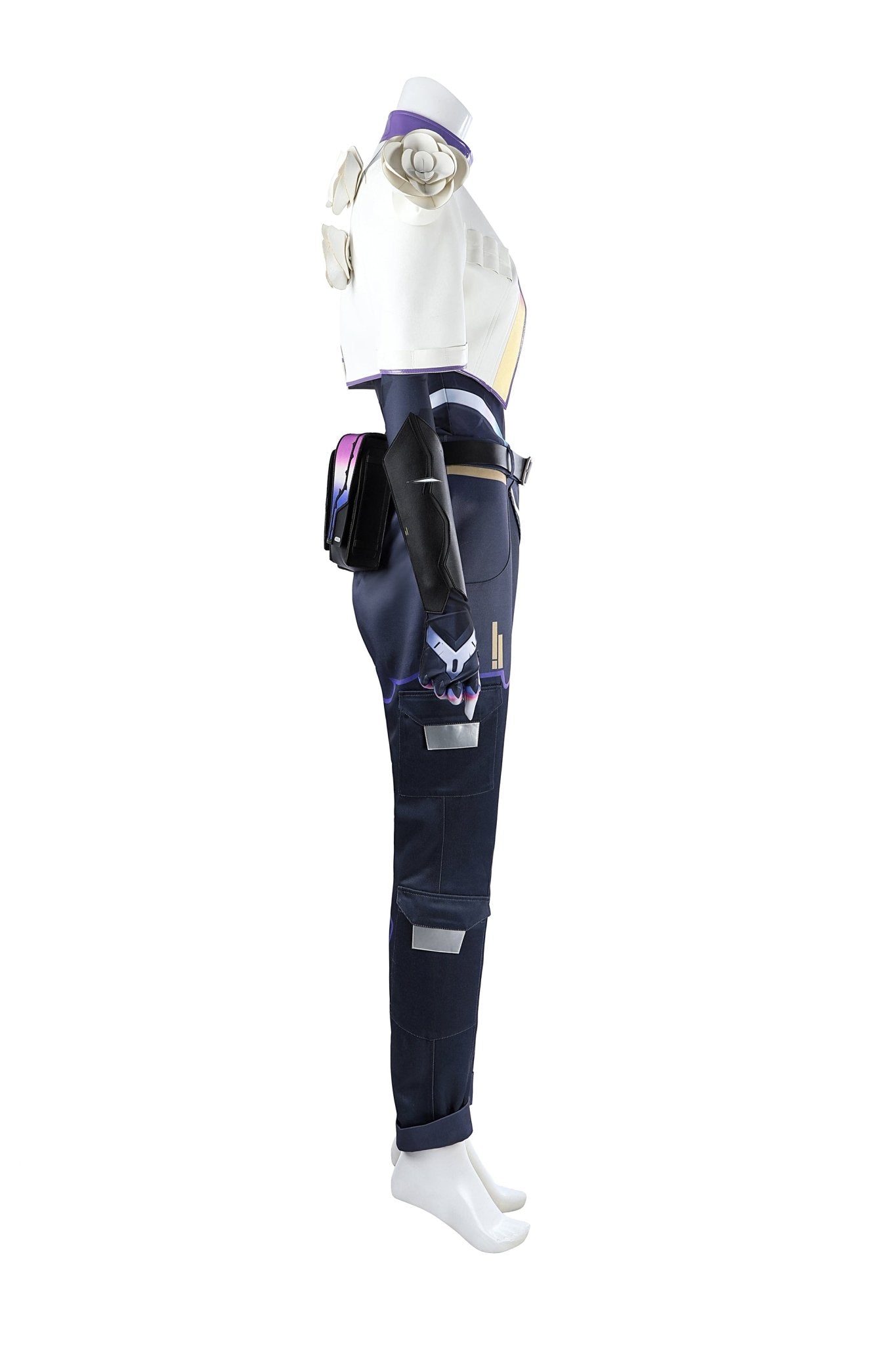 Deluxe Valorant Clove Cosplay Costume Full Set for Women - Coscosmos