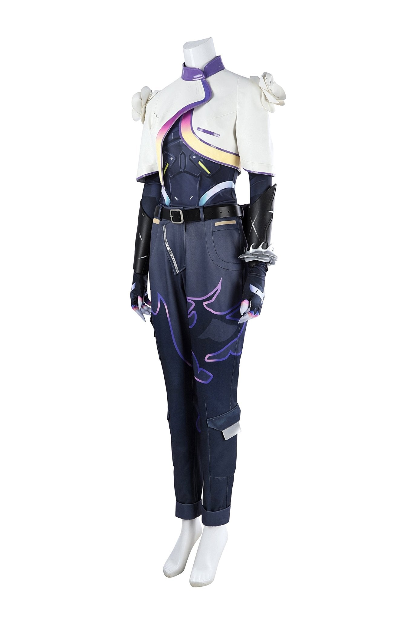 Deluxe Valorant Clove Cosplay Costume Full Set for Women - Coscosmos