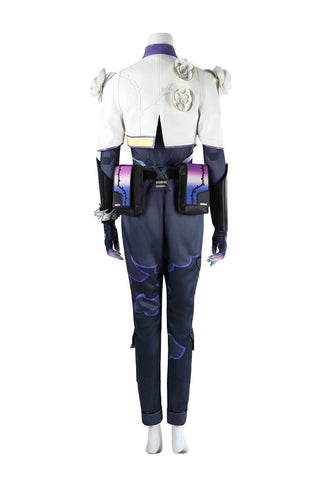 Deluxe Valorant Clove Cosplay Costume Full Set for Women - Coscosmos