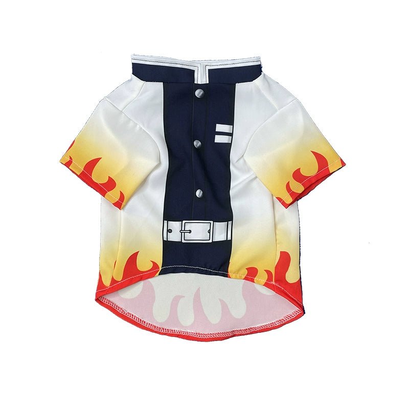 Demon Slayer Butterfly Shinobu Cat Cosplay T-Shirt for Pets - Coscosmos