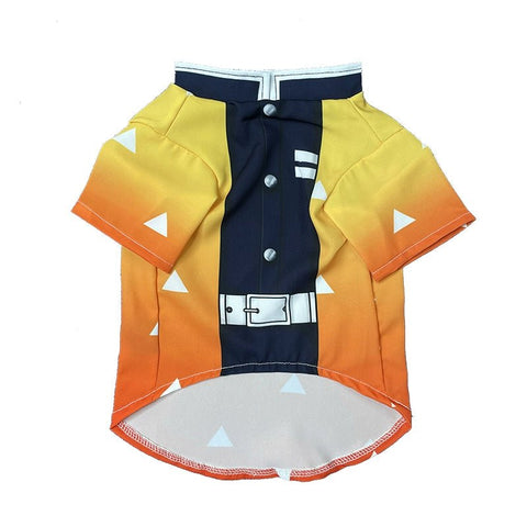 Demon Slayer Butterfly Shinobu Cat Cosplay T-Shirt for Pets - Coscosmos
