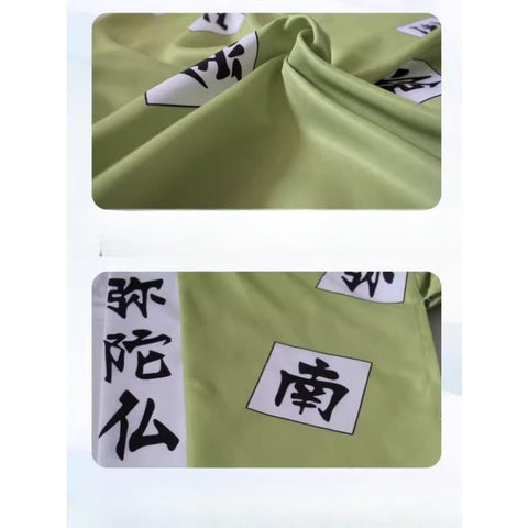 Demon Slayer Corps Uniform Cosplay Set - Gyomei Himejima Stone Hashira Costume - Coscosmos