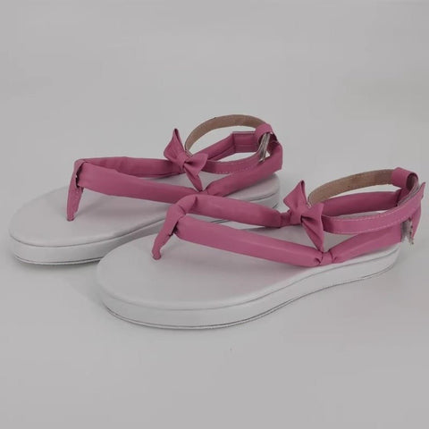 Demon Slayer Cosplay Shoes Mitsuri Kanroji Custom Slayer Footwear - Coscosmos