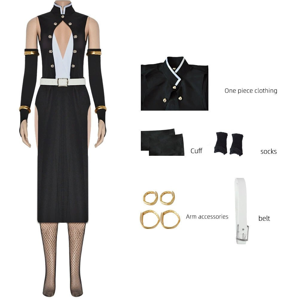 Demon Slayer Cosplay: Sound Hashira Tengen Uzui Kimono Costume Set - Coscosmos