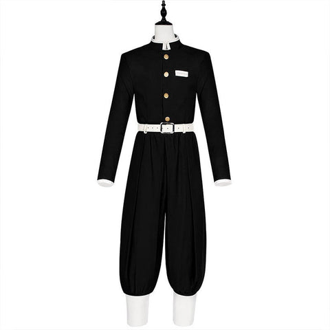 Demon Slayer Cosplay Uniform Set For Adult and Kids Kamado Tanjiro & Tomioka Giyu Halloween Deal - Coscosmos