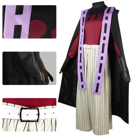 Demon Slayer Douma Cosplay Costume - Upper Rank Two Cult Leader Outfit - Coscosmos