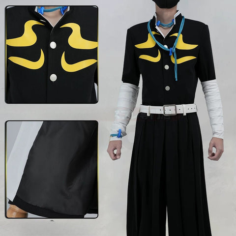 Demon Slayer Kaigaku Cosplay Costume - Coscosmos