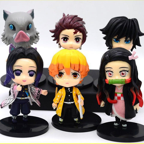 Demon Slayer Keychain - Anime Figure Car Accessory Keyring and Bag Charm - Coscosmos