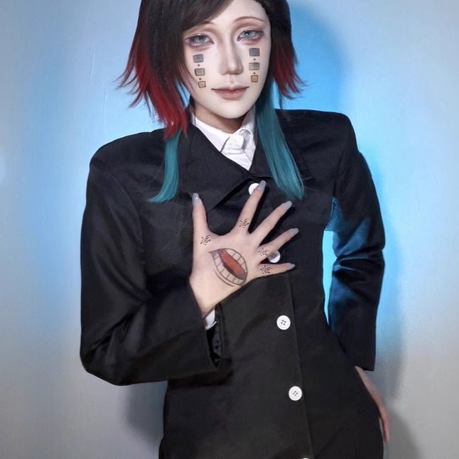 Demon Slayer Kimetsu no Yaiba Enmu Cosplay Costume - Coscosmos