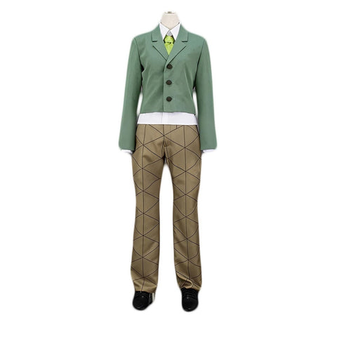 Demon Slayer: Kimetsu no Yaiba Kamado Tanjiro Uniform Cosplay Costume, High - quality Outfit - Coscosmos