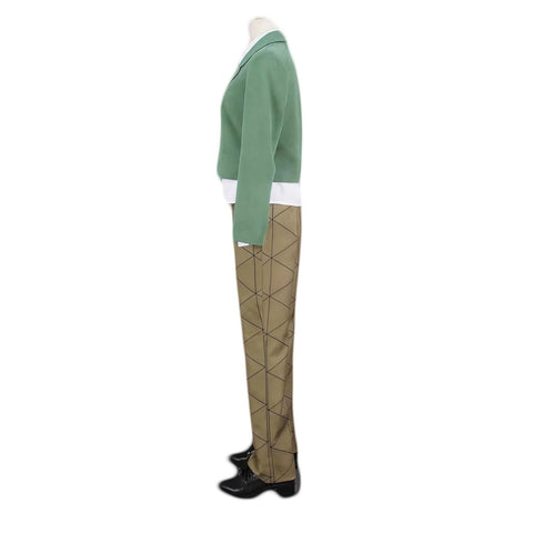 Demon Slayer: Kimetsu no Yaiba Kamado Tanjiro Uniform Cosplay Costume, High - quality Outfit - Coscosmos
