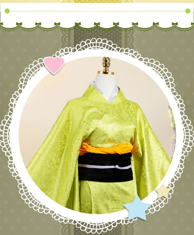 Demon Slayer: Kimetsu no Yaiba Kotoha Hashibira Cosplay Costume, High Quality Kimono Outfit - Coscosmos