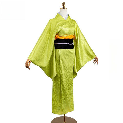 Demon Slayer: Kimetsu no Yaiba Kotoha Hashibira Cosplay Costume, High Quality Kimono Outfit - Coscosmos