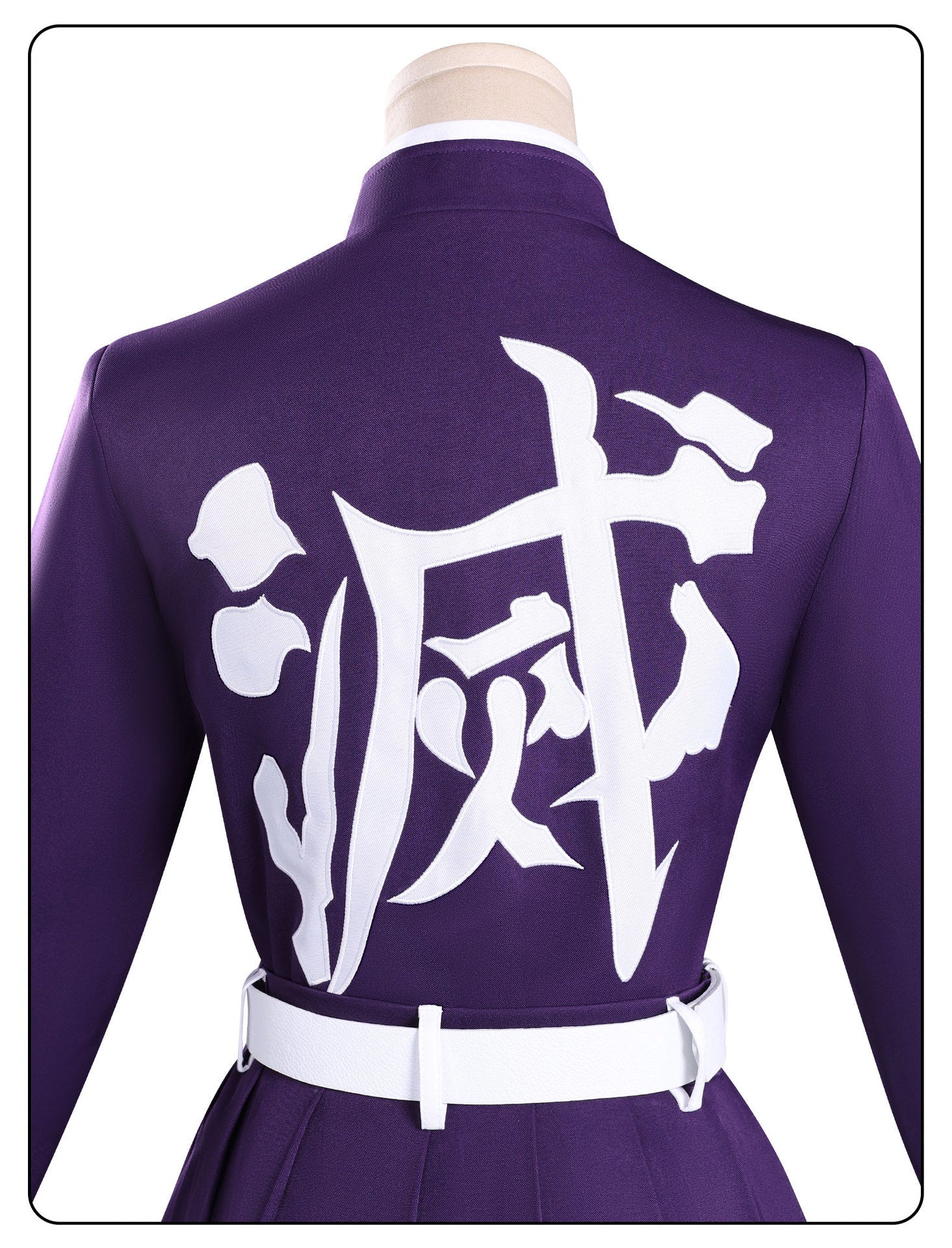 Demon Slayer Kimetsu no Yaiba: Mugen Castle Arc Kanao Tsuyuri Cosplay Costume Embroidered Version - Coscosmos