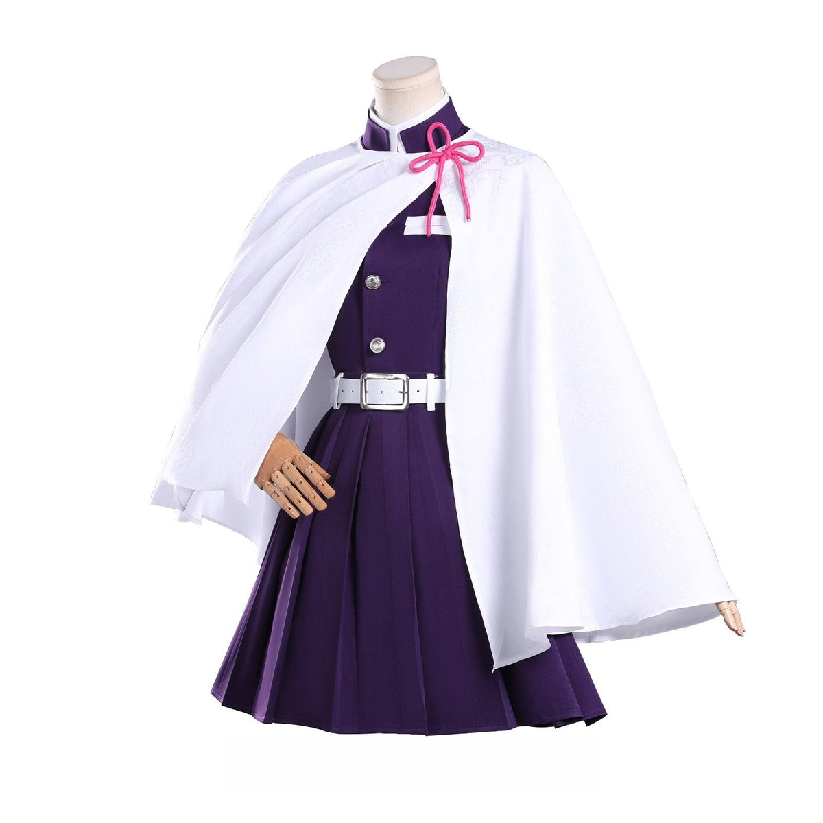 Demon Slayer Kimetsu no Yaiba: Mugen Castle Arc Kanao Tsuyuri Cosplay Costume Embroidered Version - Coscosmos