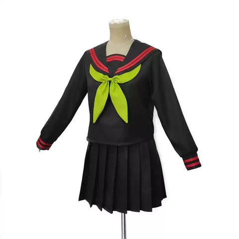 Demon Slayer: Kimetsu no Yaiba Nezuko Kamado, Makomo, Shinobu Kochou Cosplay Sailor Uniform - Coscosmos