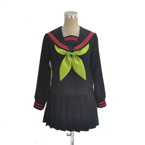 Demon Slayer: Kimetsu no Yaiba Nezuko Kamado, Makomo, Shinobu Kochou Cosplay Sailor Uniform - Coscosmos