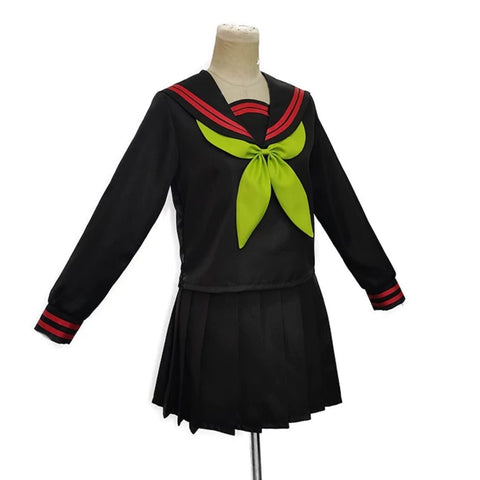Demon Slayer: Kimetsu no Yaiba Nezuko Kamado, Makomo, Shinobu Kochou Cosplay Sailor Uniform - Coscosmos