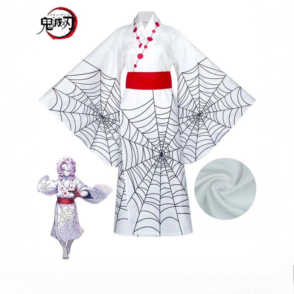 Demon Slayer Kimetsu no Yaiba Rui & Spider Mother Cosplay Costume, High Quality Outfit - Coscosmos