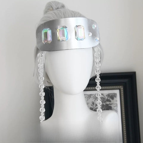 Demon Slayer: Kimetsu no Yaiba Tengen Uzui Sound Hashira Headdress Cosplay Prop, High Quality Costume Accessory - Coscosmos